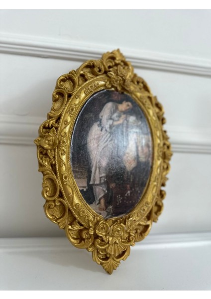 El Yapımı Vintage Tarzı Dekopaj Tablo El Yapımı 32CM fiyatları