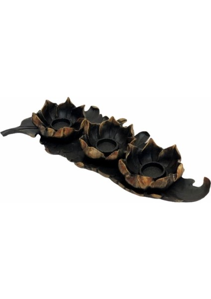 Dekoratif 3 Lü Mumluk