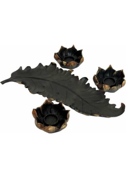 Dekoratif 3 Lü Mumluk fiyatları