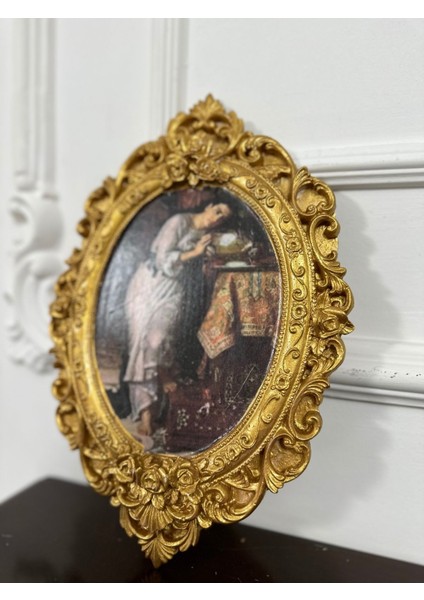 El Yapımı Vintage Tarzı Dekopaj Tablo El Yapımı 32CM indirimleri