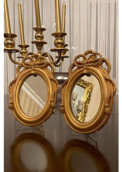 Halat Modeli 2 Li Ayna Dekoratif Masa Duvar Aynası fiyatları