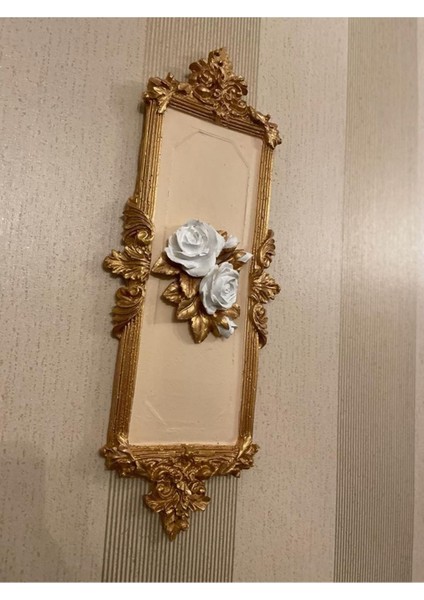 Dekoratif Çiçekli Çerçeve Büyük Boy 46 cm fiyatları