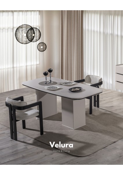 Roma Yemek Odası Takımı (Yemek Masası + 4 Adet Sandalye)
