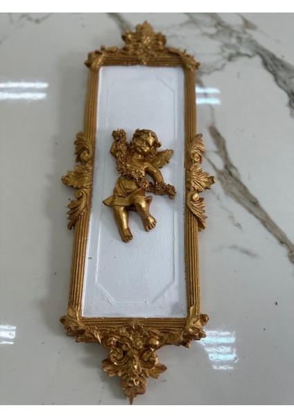 Melekli Dekoratif Duvar Tablosu 46X16 fiyatları