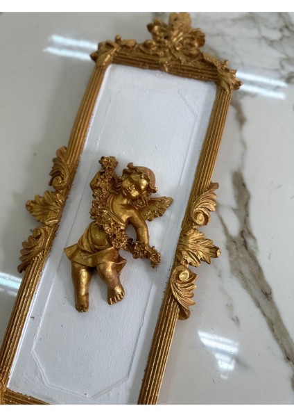 Melekli Dekoratif Duvar Tablosu 46X16 modelleri