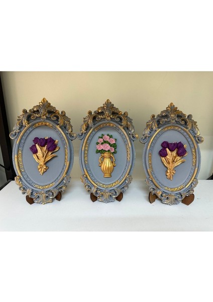 Modern Tasarım Tablo 3 Lü Set modelleri