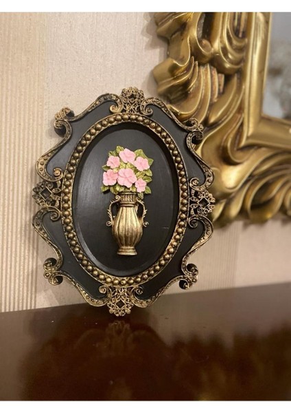 Dekoratif Çerçeve Takımı 3 Lü ( Siyah Gold ) modelleri