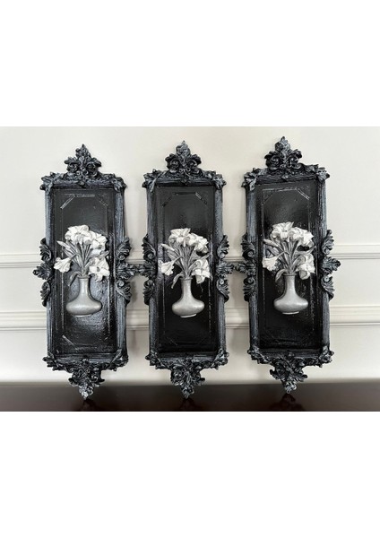 Dekoratif Duvar Tablosu ( 3 Lü 46CM ) fiyatları