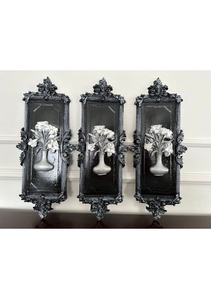 Dekoratif Duvar Tablosu ( 3 Lü 46CM ) modelleri