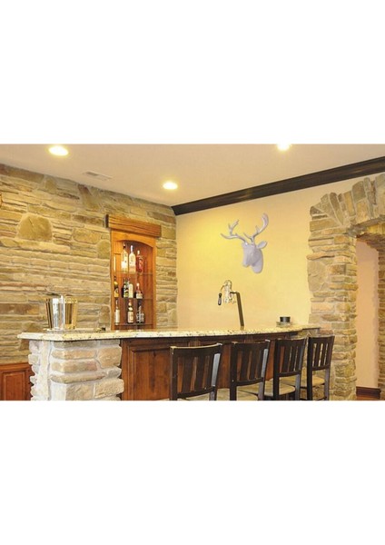 Geyik Duvar Büst Beyaz Silver fiyatları