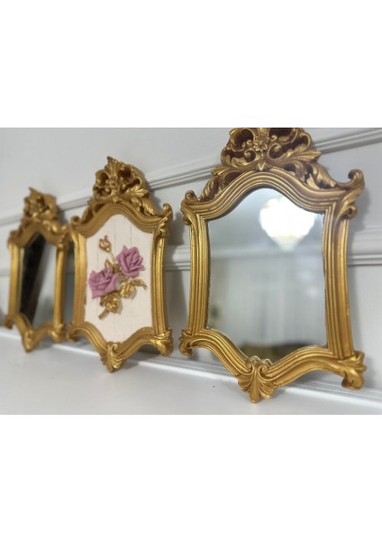 Ayna ve Tablo Duvar Tablo 3lü Duvar Dekoratif Set 40CM modelleri