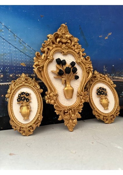 Dekoratif 3lü Duvar Süsü , Özel Tasarım El Yapımı Tablo fiyatları