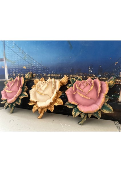 Tomurcuk Gül 3 Lü Set 25CM fiyatları