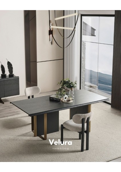 Alaca Yemek Odası Takımı (Yemek Masası + 4 Adet Sandalye)