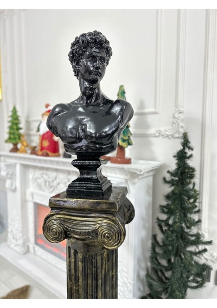 Davut Heykel Büyük Davut 60 cm , Büyük Biblo Polyester Heykel