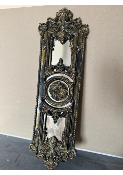 Şık Tasarım Avangard Ayna Siyah