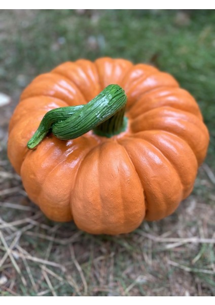 Bal Kabağı Heykeli , Dekoratif Büyük Boy Bal Kabağı Biblo 30CM fiyatları