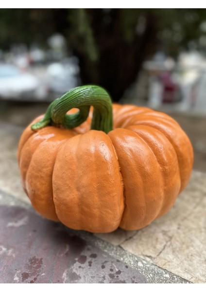 Bal Kabağı Heykeli , Dekoratif Büyük Boy Bal Kabağı Biblo 30CM modelleri