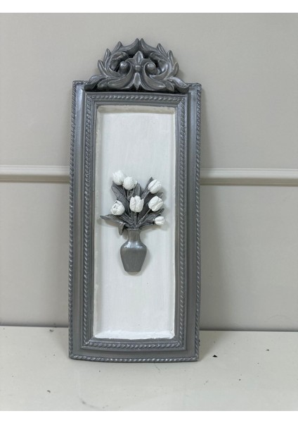 Gümüş Rengi Tablo (50CM)