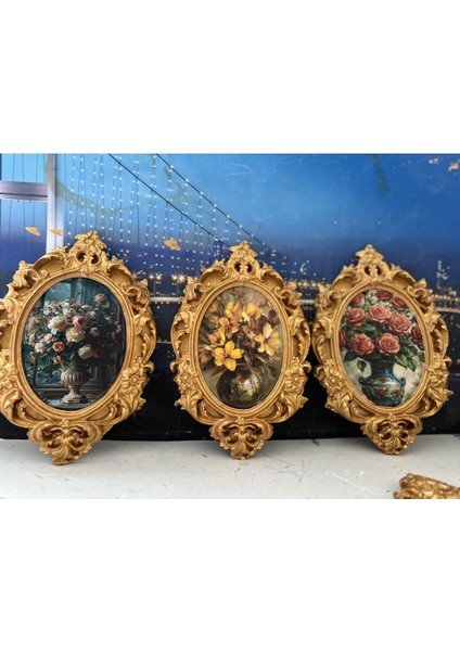 Dekopaj Tablo 3lü Set 25CM modelleri