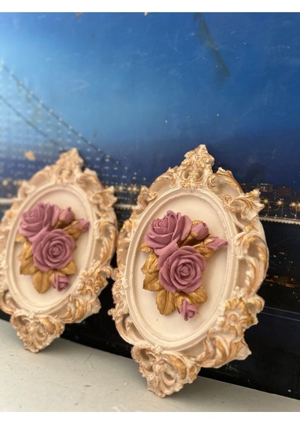 Gül Tablo 25CM 2li Tablo modelleri