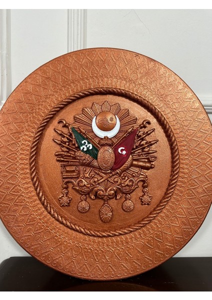Osmanlı Turası 35X35CM , Modern El Yapımı Bakır Rengi modelleri
