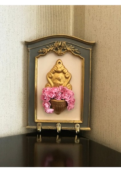 Duvar Anahtar Askısı , Özel Tasarım Dekoratif Çiçekli Anahtarlık fiyatları