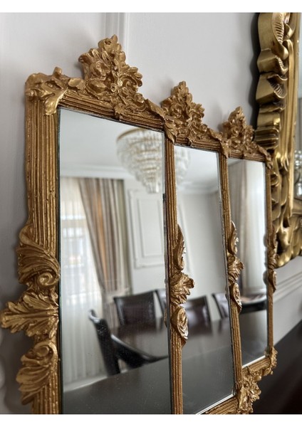 Gold 3 Lü Dekoratif Duvar Aynası fiyatları