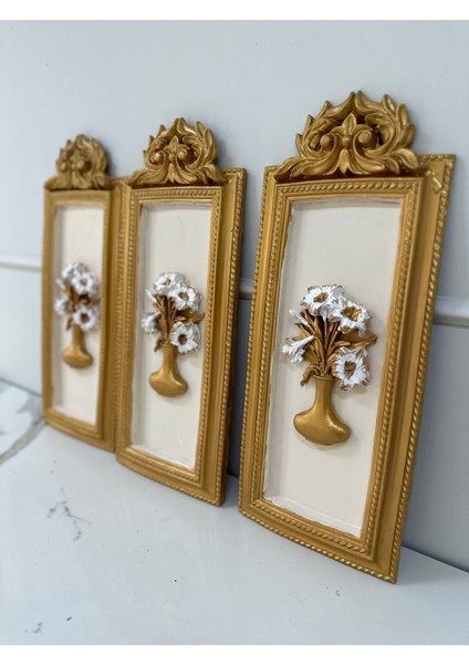 Sümbül Duvar Tablosu 3 Lü Set fiyatları