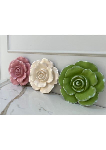 Duvar Gülü Çiçekli 3 Lü 25 cm fiyatları