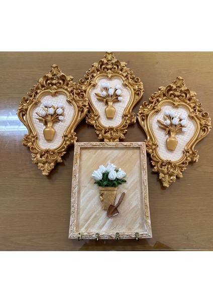 Anahtarlık ve Duvar Tablosu 4 Lü Set fırsatları