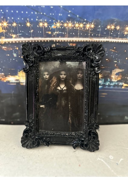 Vintage Gotik Çerçeve 20CM Cadılar Bayramı modelleri