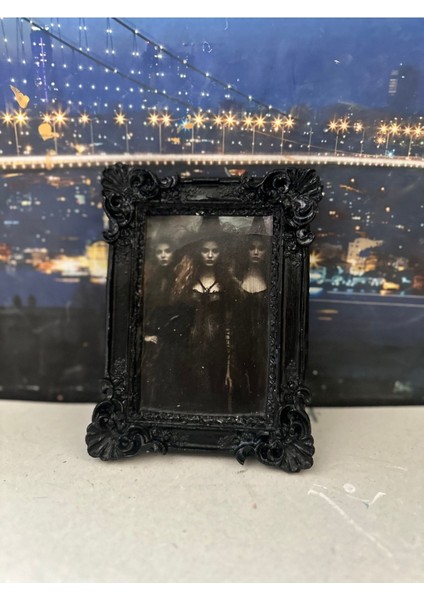 Vintage Gotik Çerçeve 20CM Cadılar Bayramı fırsatları