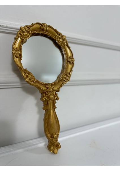 El Aynası Dekoratif Özel Tasarım El Aynası 33CM