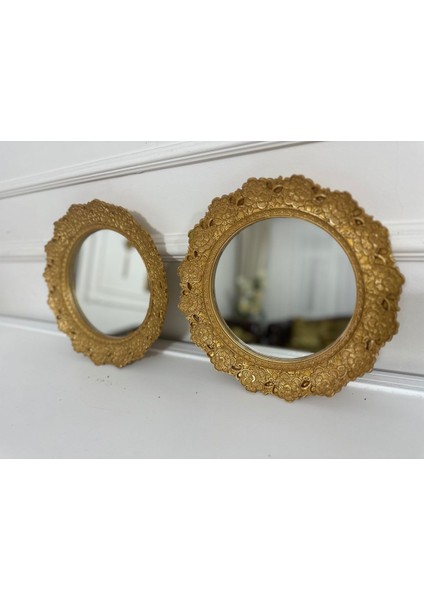 Dekoratif Duvar Aynası 30CM , Modern Tasarım 2li Set fırsatları