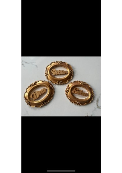 El Yapımı Duvar Masa Tablo 13CM , Sabret Dua Et ,şükret 3lü Set modelleri