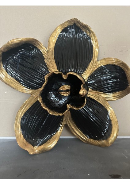 Dev Orkide Çiçek Duvar 3lü Set Büyük Boy 54 cm Orta Boy 42 cm Küçük 24CM