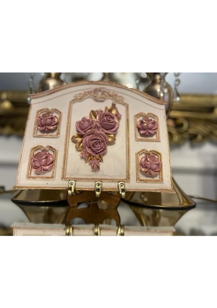 Çiçekli Çerçeveli Anahtarlık , Dekoratif Tasarım Anahtarlık fiyatları
