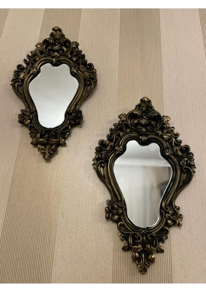 Çerçeveli Modern Ayna 2 Li , Dekoratif Duvar Aynası 2 Li modelleri