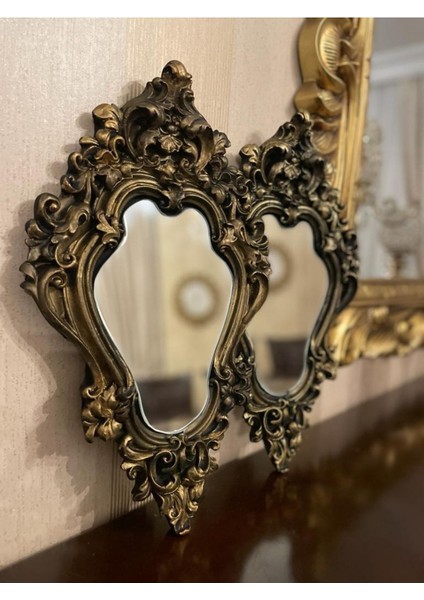 Çerçeveli Modern Ayna 2 Li , Dekoratif Duvar Aynası 2 Li fırsatları