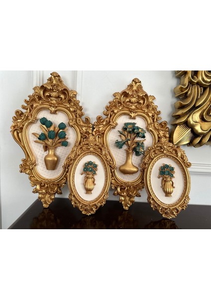 Dekoratif Duvar Tablosu 4lü Set Büyük 42CM Orta Boy 22CM fiyatları