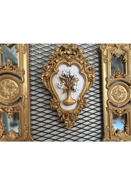 Ayna ve Tablo 3lü Set , El Yapımı 3lü Duvar Tablo fırsatları