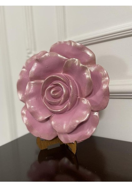 Dekoratif Gül , Masa Duvar Gülü Pembe Sedefli fiyatları