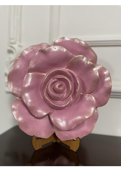 Dekoratif Gül , Masa Duvar Gülü Pembe Sedefli modelleri