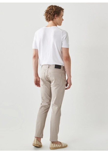 ALTINYILDIZ CLASSICS Erkek Taş 360 Derece Her Yöne Esneyen Slim Fit Dar Kesim Pamuklu Rahat Pantolon