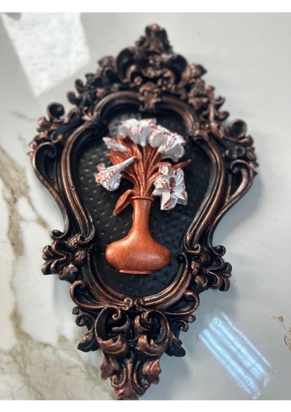 Siyah Bakır Modern El Yapımı 3 Lü Tablo 46CM indirimleri