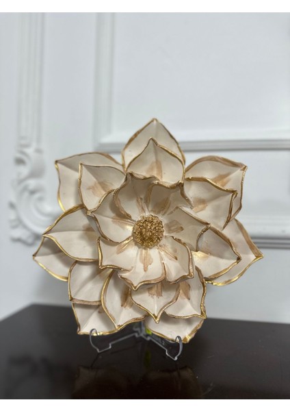 Lotus Çiçek Dekoratif Duvar Masa Süsü Büyük Model fiyatları