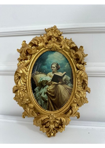 Vintage Tarzı El Yapımı Dekoratif Dekopaj Tablo 30CM indirimleri