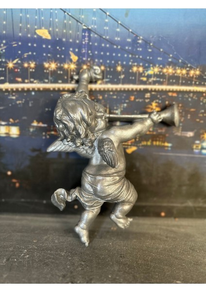 Duvar Melek 2li Set Müzik Çalan Melek 25CM fırsatları