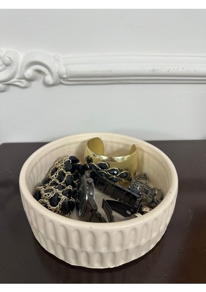 El Yapımı Dekoratif Manolya Kapaklı Kutu